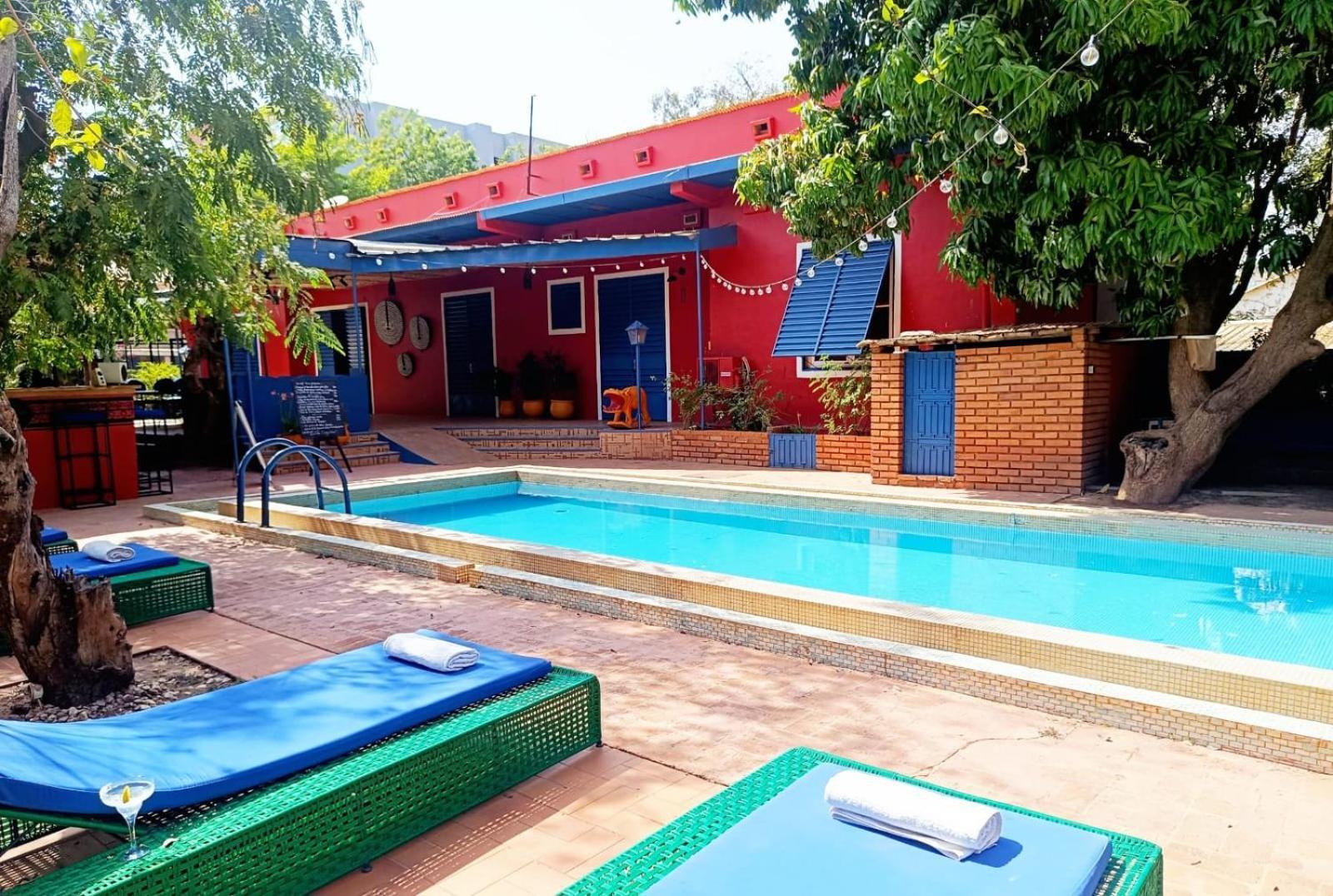 Hotel Les Palmiers Ouagadougou Exteriér fotografie