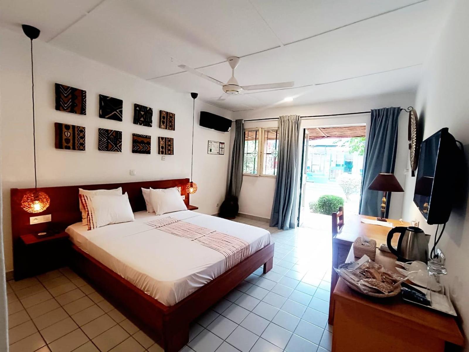 Hotel Les Palmiers Ouagadougou Exteriér fotografie