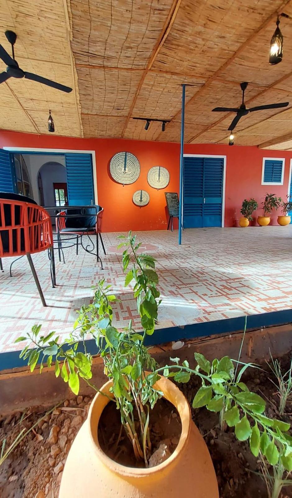 Hotel Les Palmiers Ouagadougou Exteriér fotografie